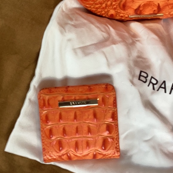 Brahmin Lane Satchel + Brahmin Jane Wallet NEW - Picture 4 of 5